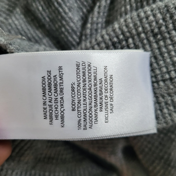 POLO Ralph Lauren Grey Knit Pull Over Cotton Hoodie In size XL - Picture 8 of 11